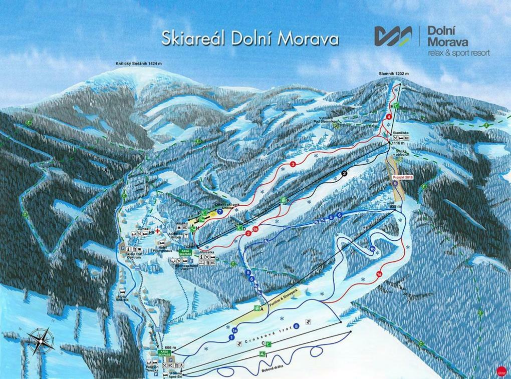 Dolní Morava Zlaty Apartman מראה חיצוני תמונה